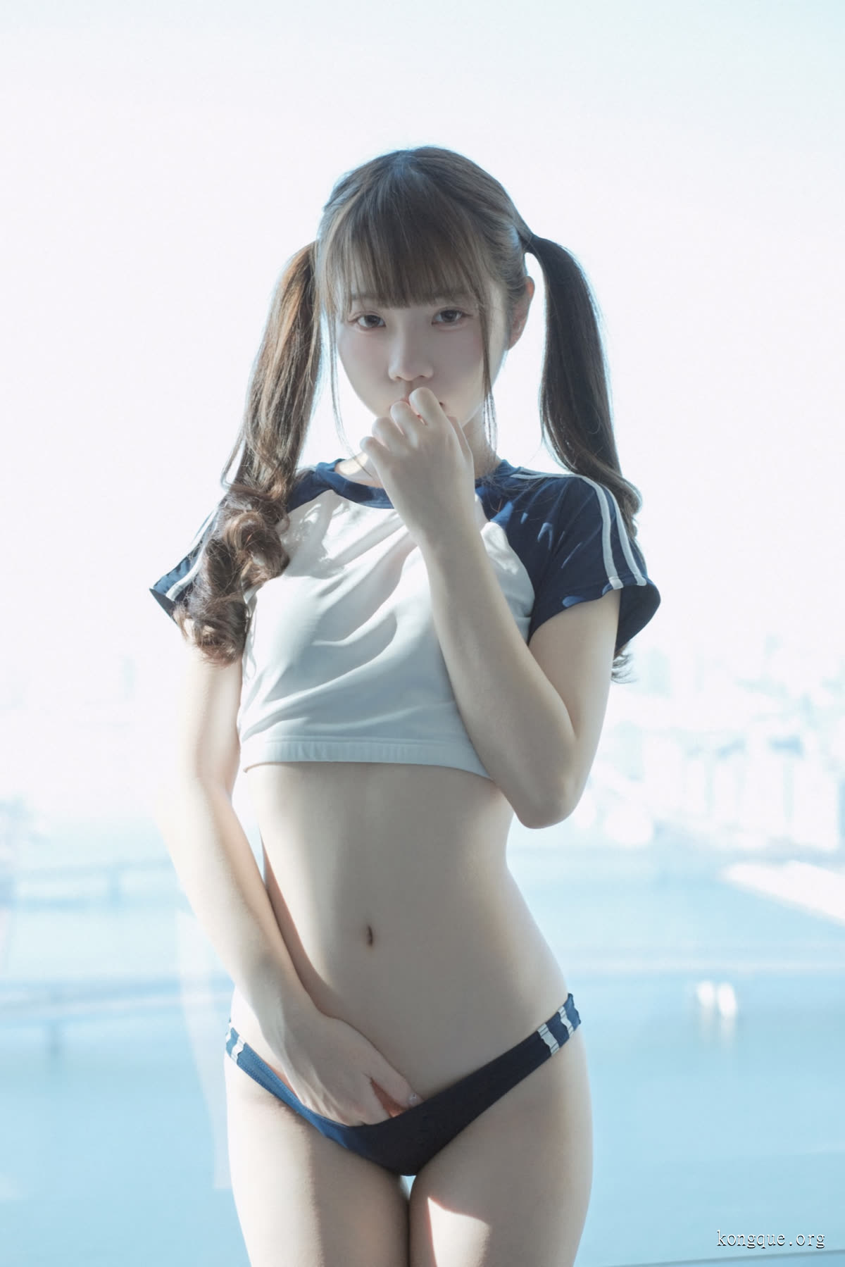 可可小白兔_情人節の禮物_體操服少女__6