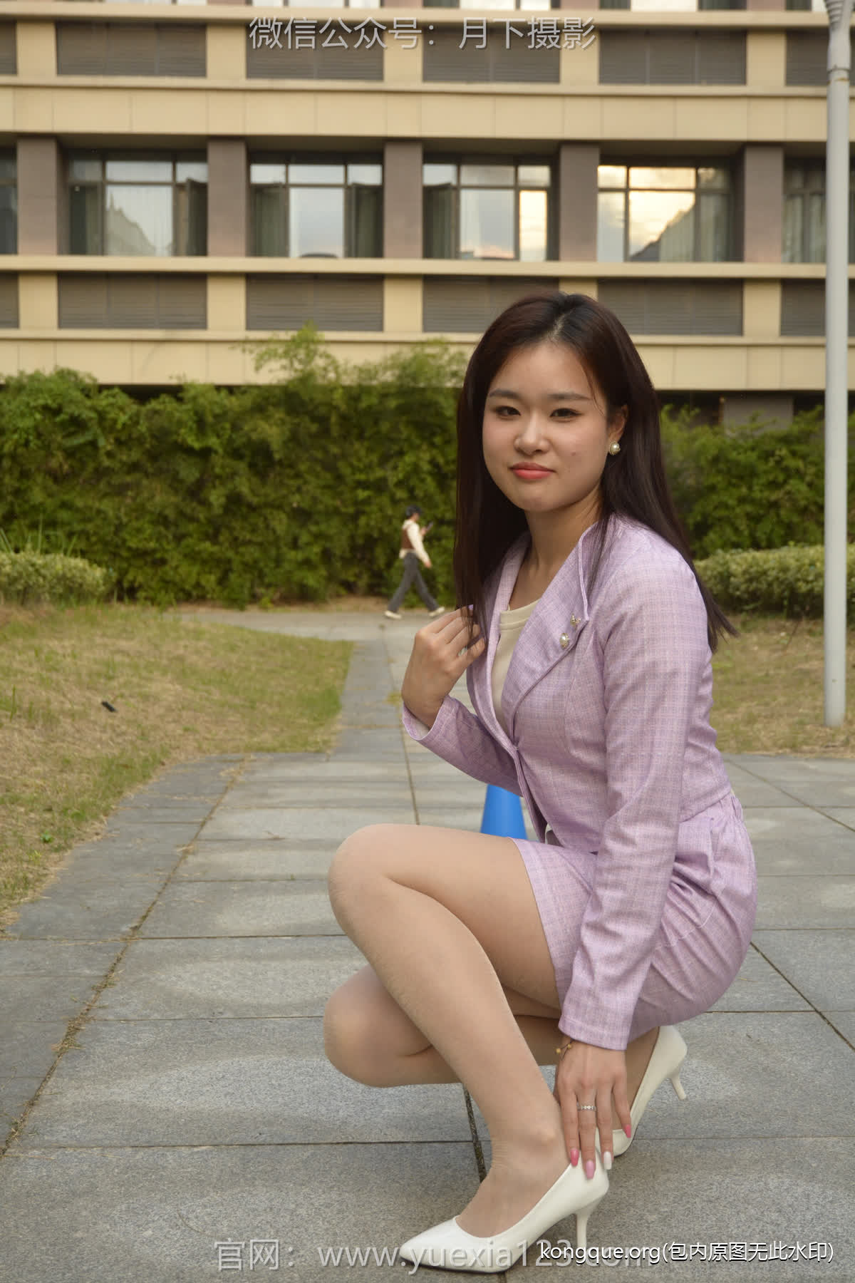 爱月下 NO.002 茜茜【面试正装】提前感受下步入社会后面试工作得正装!_0121