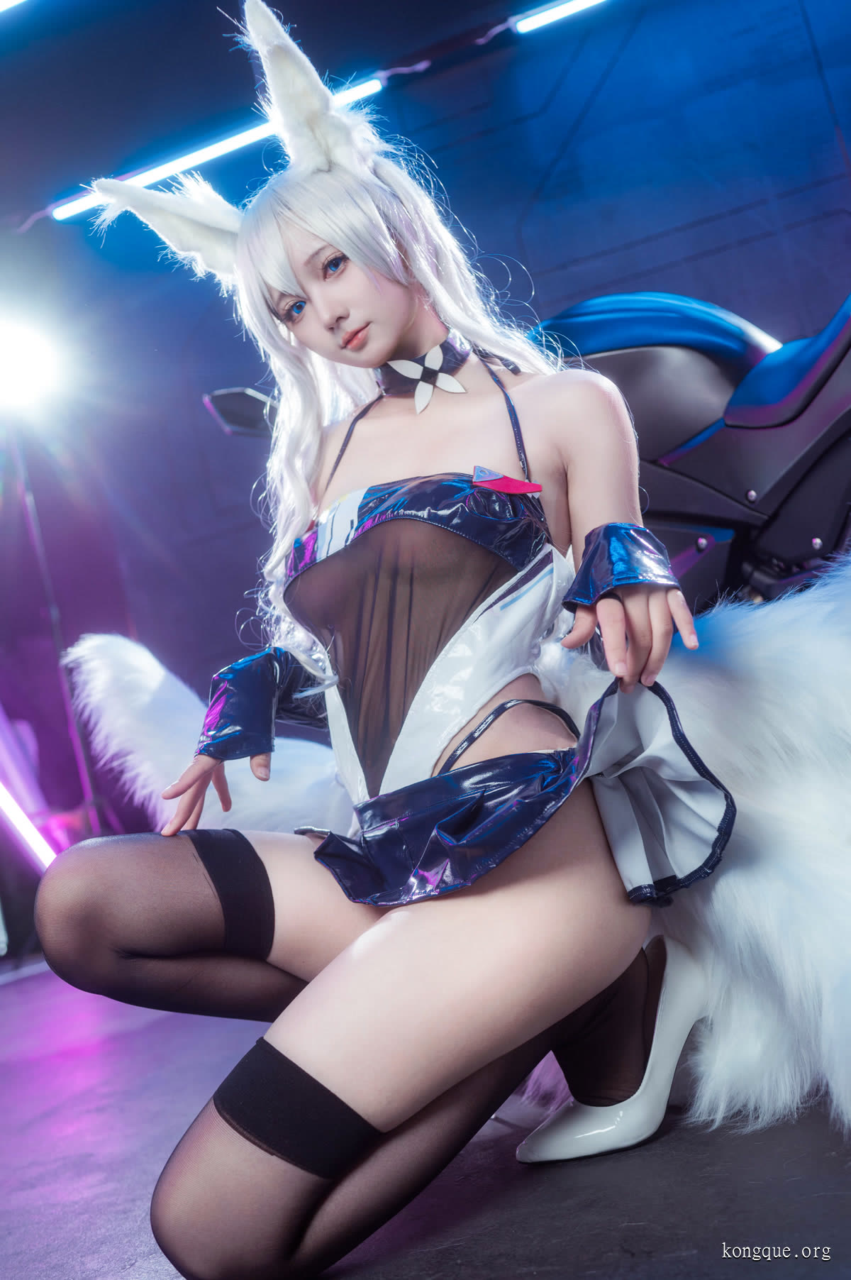 艾西Aiwest_&喜欢爱理吗_碧蓝航线_巴尔的摩&信浓_赛车女郎_009