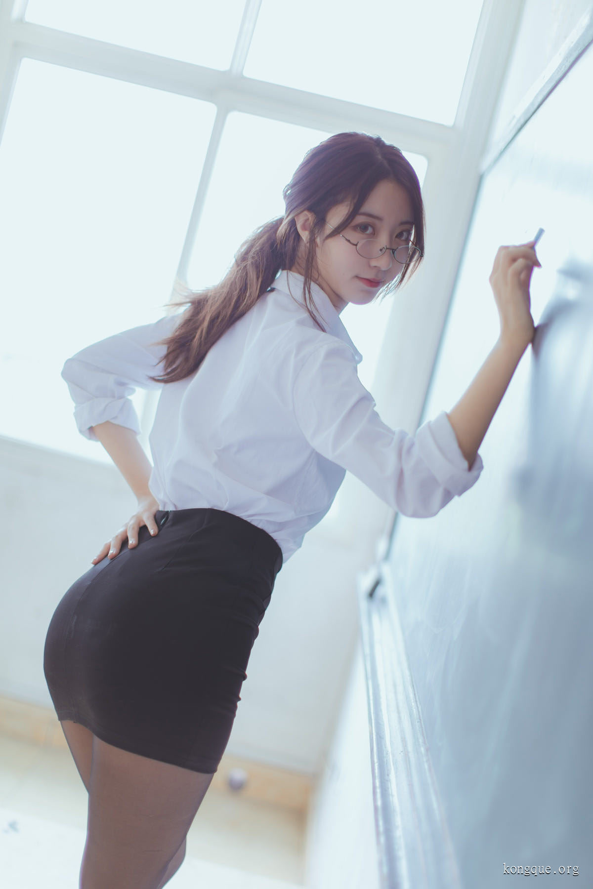 黑川_日常写真真爱版-教师OL_16