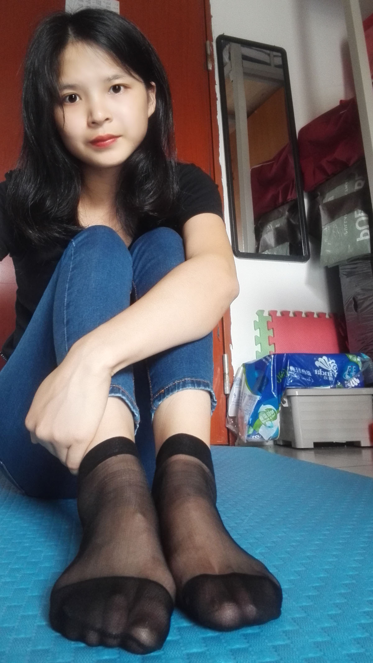 图片[12]-[合集]学妹校园寝室丝短袜美脚全套42期，大小8.38G - 孔雀海|珍藏合集-孔雀海|珍藏合集