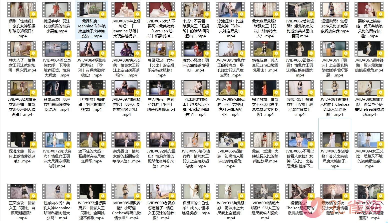 [合集]台湾名站《JVID视频》价值3000元高清视频66部[18.66GB]-新魅节拍