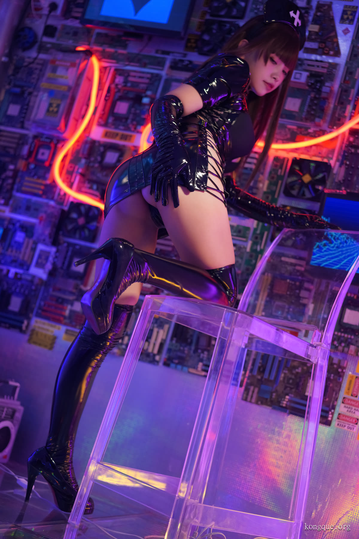 Neko-薇薇_NO.012_暗黑护士_031