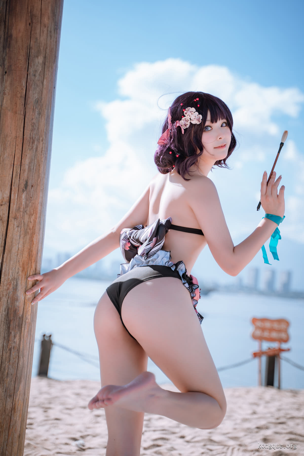 w百合欧皇子w_NO.011_沙滩__18